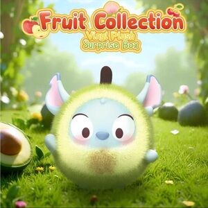 DISNEY X MINISO UFUFY FRUIT VINYL PLUSH STITCH AVOCADO
